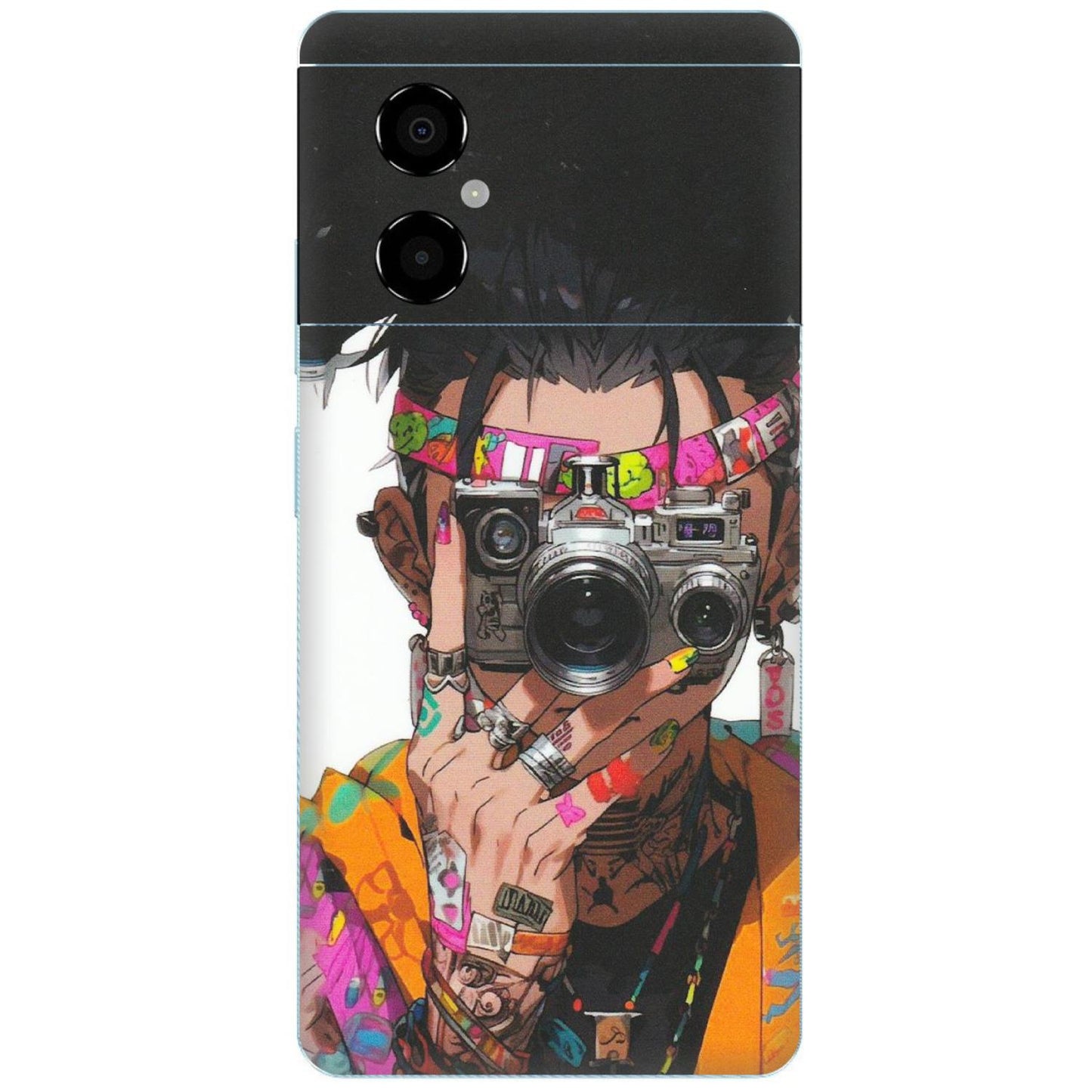 POCO Phone Skins (All Models) - Camera Lover Girl - Matte Finish (M-09) Poco M4 (5G)