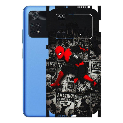 POCO Phone Skins (All Models) - SpiderMan New - 3D Embossed Finish (L-162) Poco M4 PRO 4G