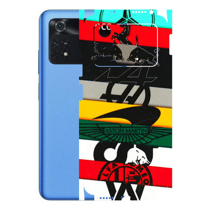 POCO Phone Skins (All Models) - Multi Designer Brands - 3D Embossed Finish (L-187) Poco M4 PRO 4G