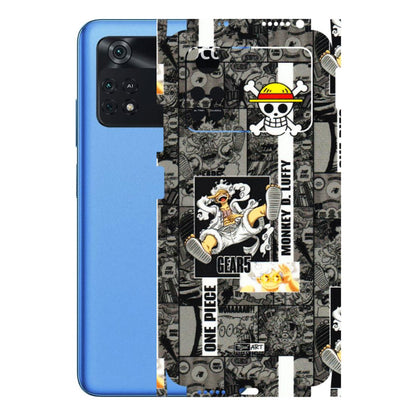 POCO Phone Skins (All Models) - Cuffy Anime MonkeyCamic - 3D Embossed Finish (L-242) Poco M4 PRO 4G