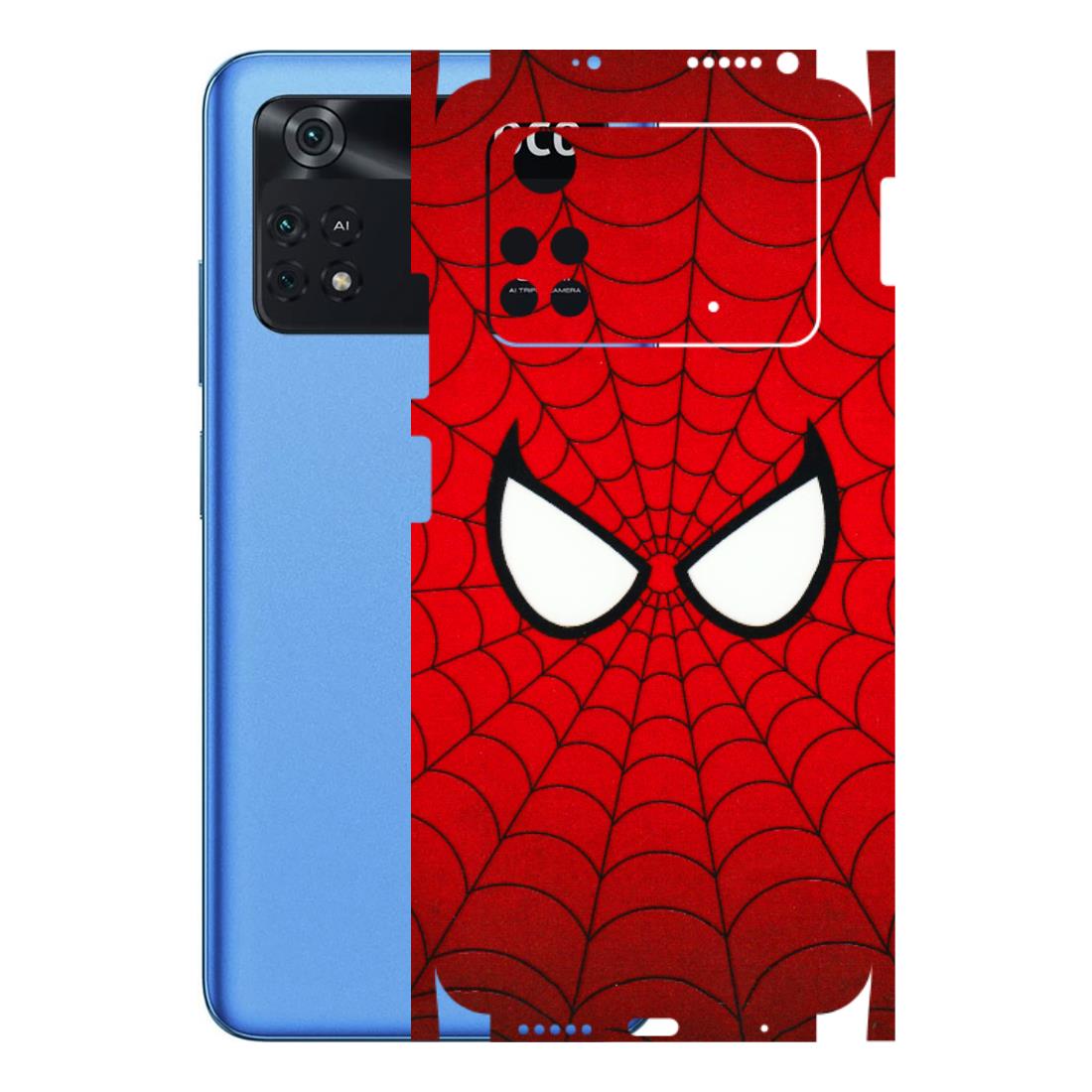POCO Phone Skins (All Models) - Spidey Eyes - 3D Embossed Finish (L-257) Poco M4 PRO 4G