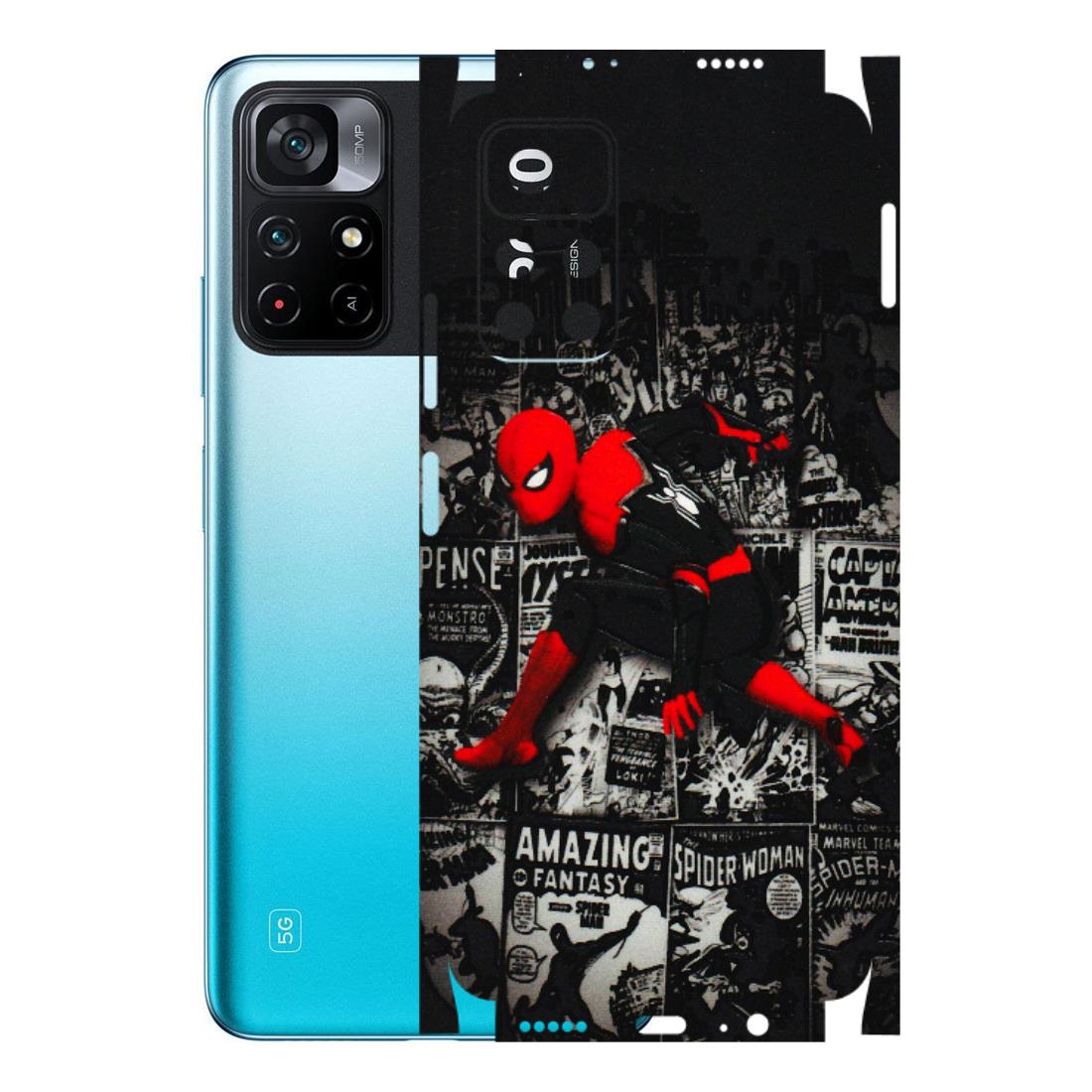 POCO Phone Skins (All Models) - SpiderMan New - 3D Embossed Finish (L-162) Poco M4 PRO 5G
