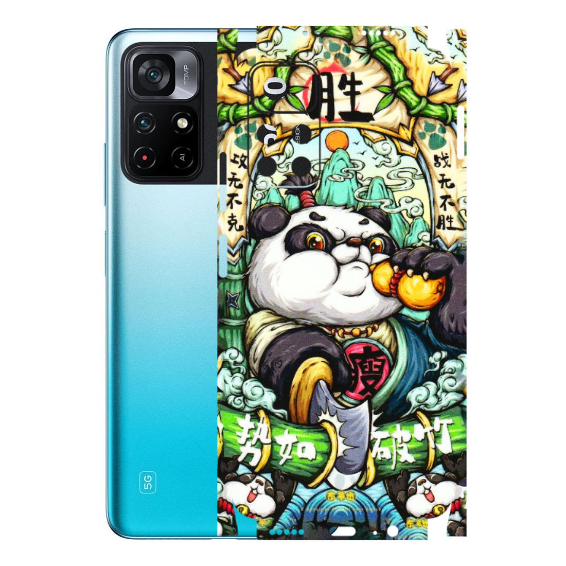 POCO Phone Skins (All Models) - Royal Rich Panda - 3D Embossed Finish (L-170) Poco M4 PRO 5G