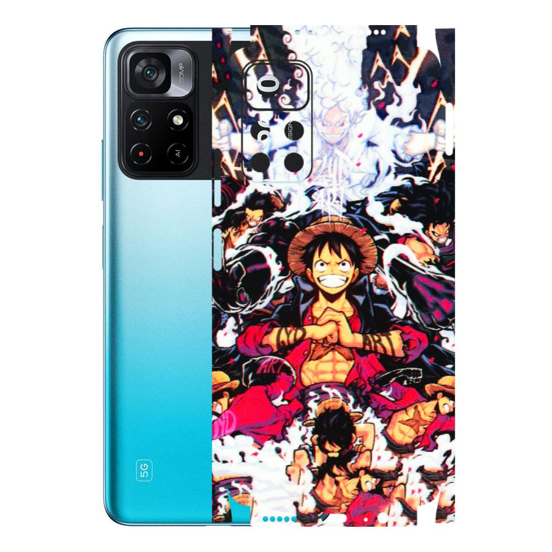 POCO Phone Skins (All Models) - Luffy Anime Character - 3D Embossed Finish (L-203) Poco M4 PRO 5G