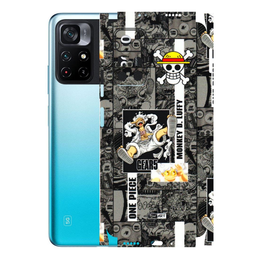 POCO Phone Skins (All Models) - Cuffy Anime MonkeyCamic - 3D Embossed Finish (L-242) Poco M4 PRO 5G