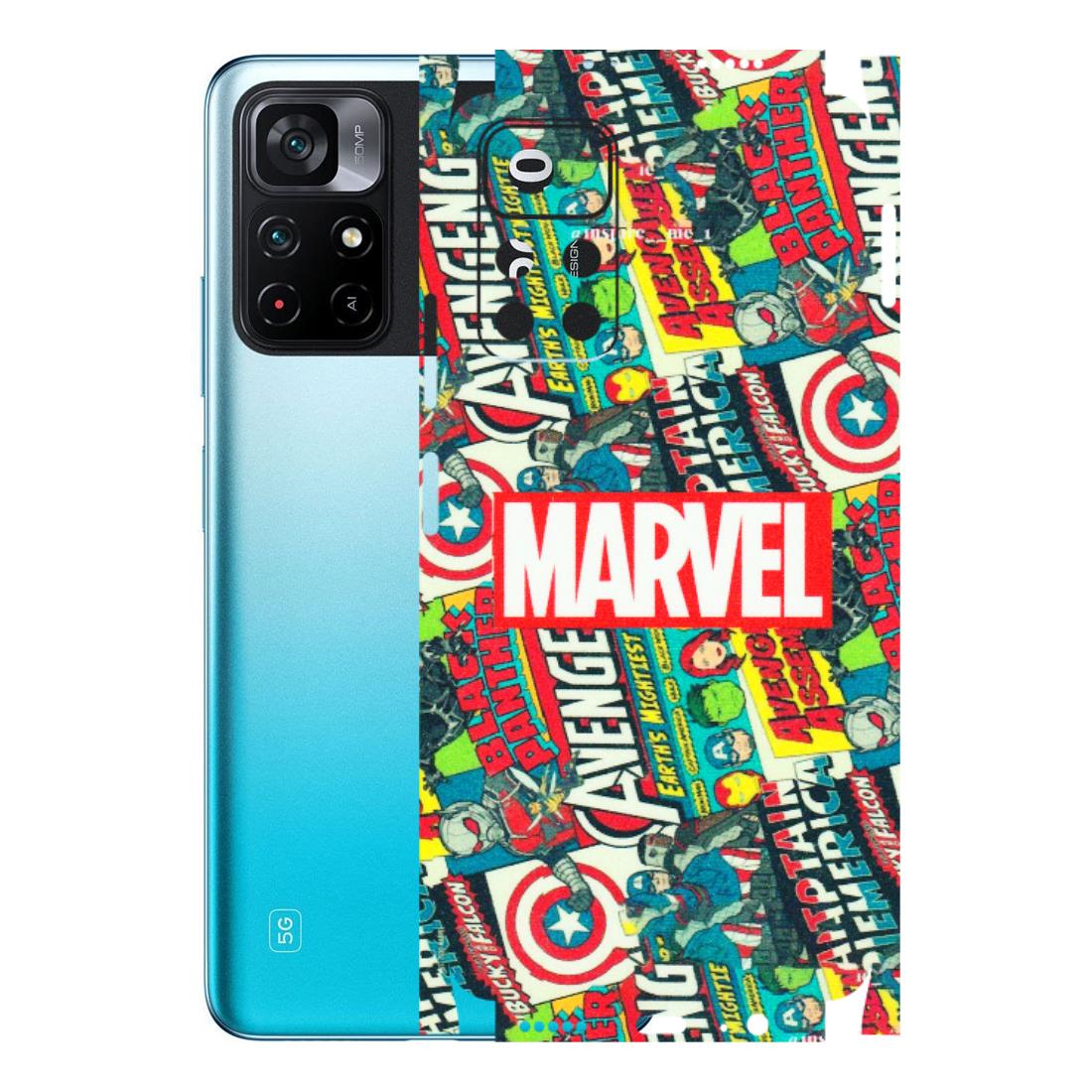 POCO Phone Skins (All Models) - Marvel Comic Lover - Matte Finish (M-30) Poco M4 PRO 5G