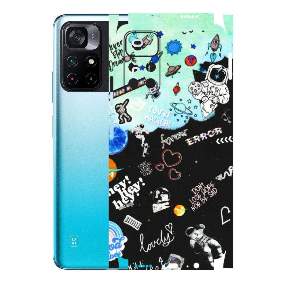 POCO Phone Skins (All Models) - Living In A Space Dream - Matte Finish (M-46) Poco M4 PRO 5G