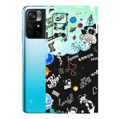 POCO Phone Skins (All Models) - Living In A Space Dream - Matte Finish (M-46) Poco M4 PRO 5G