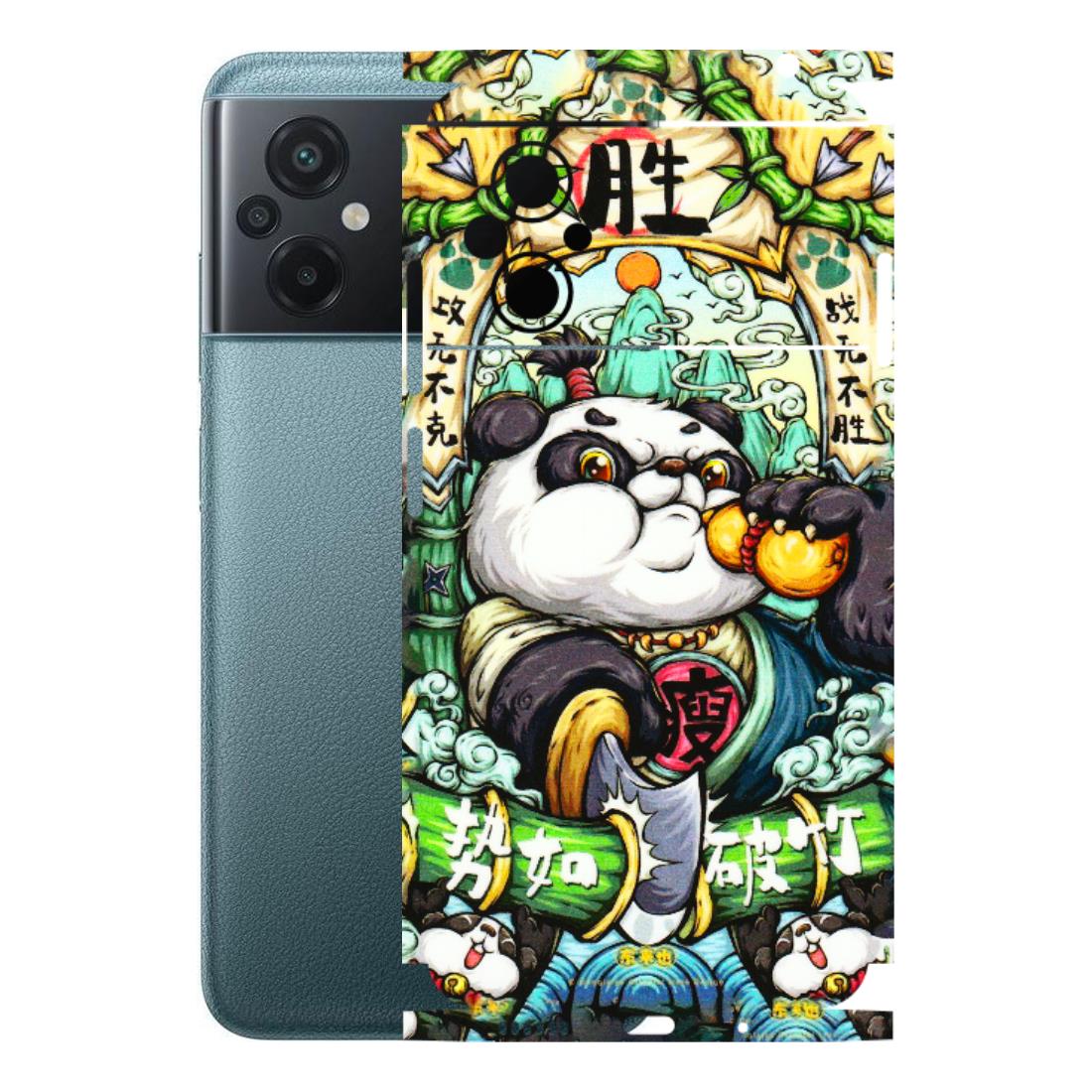 POCO Phone Skins (All Models) - Royal Rich Panda - 3D Embossed Finish (L-170) Poco M5