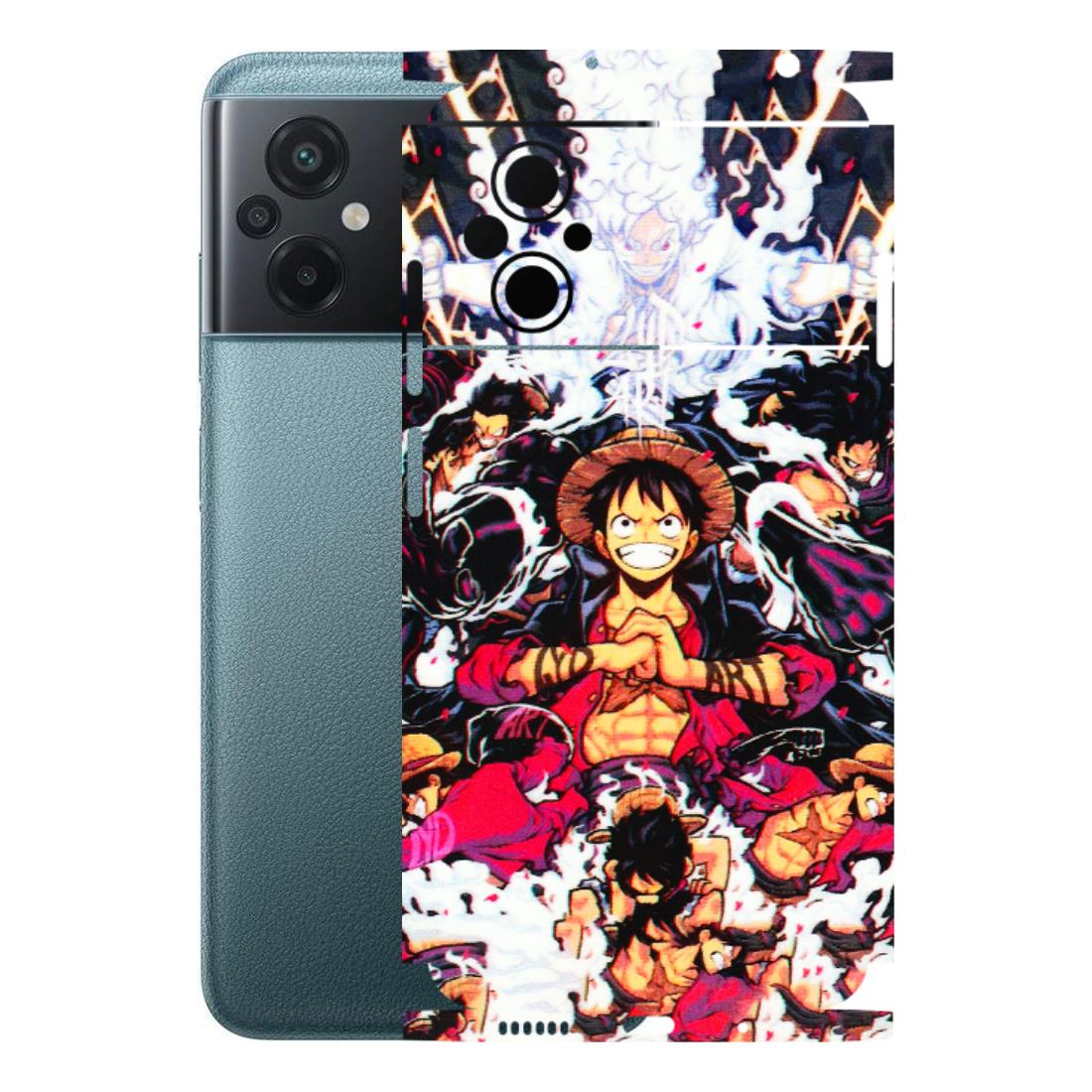 POCO Phone Skins (All Models) - Luffy Anime Character - 3D Embossed Finish (L-203) Poco M5