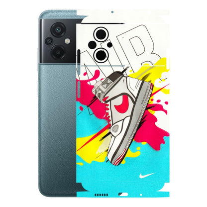 POCO Phone Skins (All Models) - Sneaker - 3D Embossed Finish (L-207) Poco M5