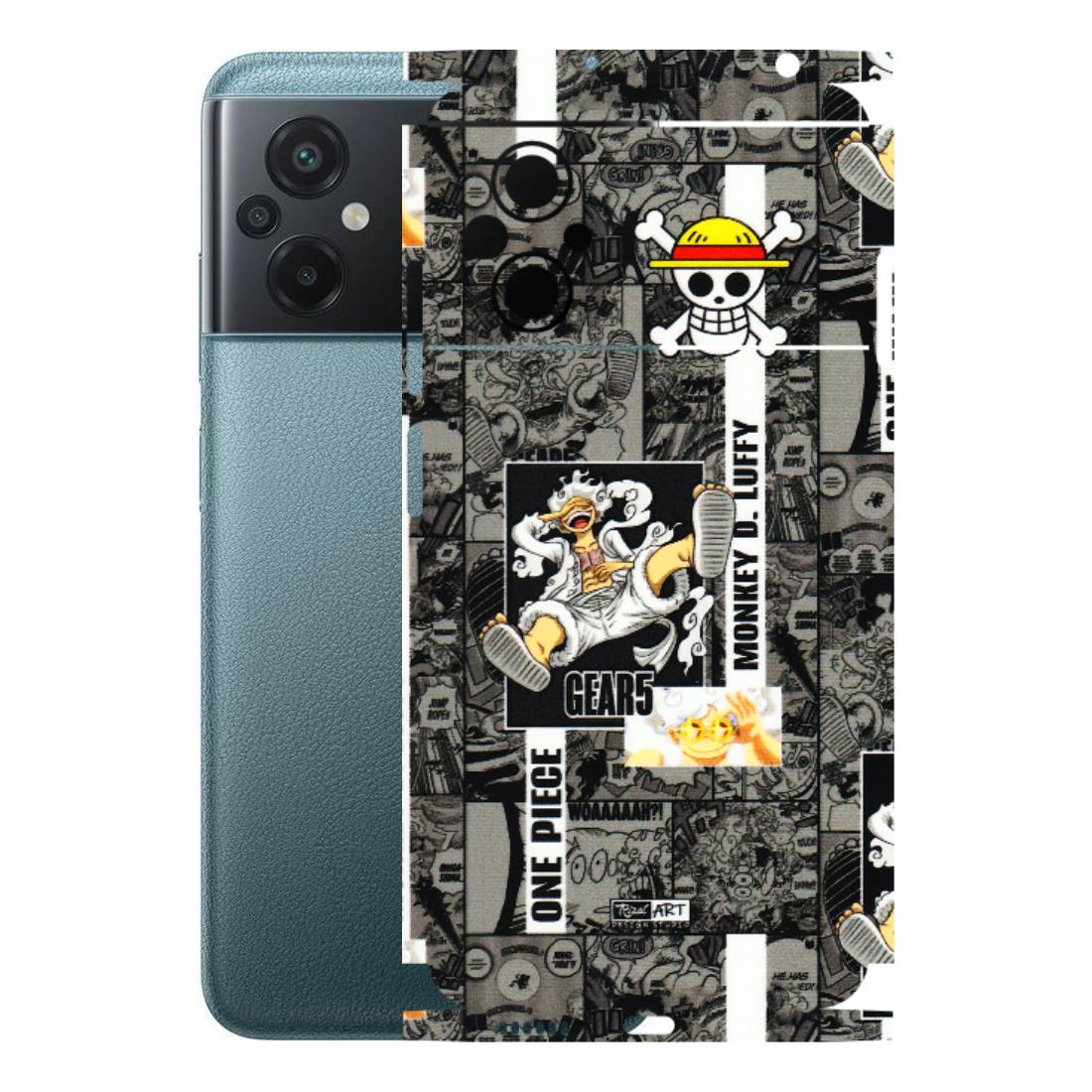 POCO Phone Skins (All Models) - Cuffy Anime MonkeyCamic - 3D Embossed Finish (L-242) Poco M5