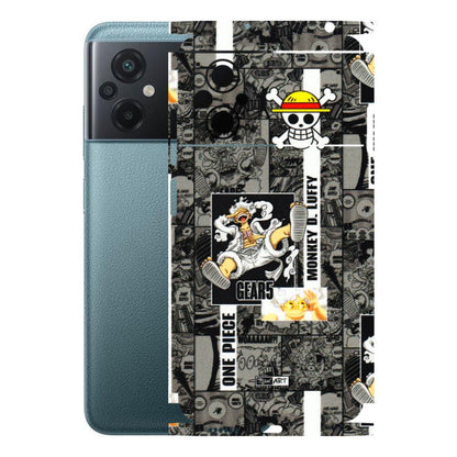 POCO Phone Skins (All Models) - Cuffy Anime MonkeyCamic - 3D Embossed Finish (L-242) Poco M5