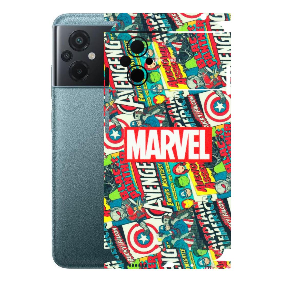 POCO Phone Skins (All Models) - Marvel Comic Lover - Matte Finish (M-30) Poco M5