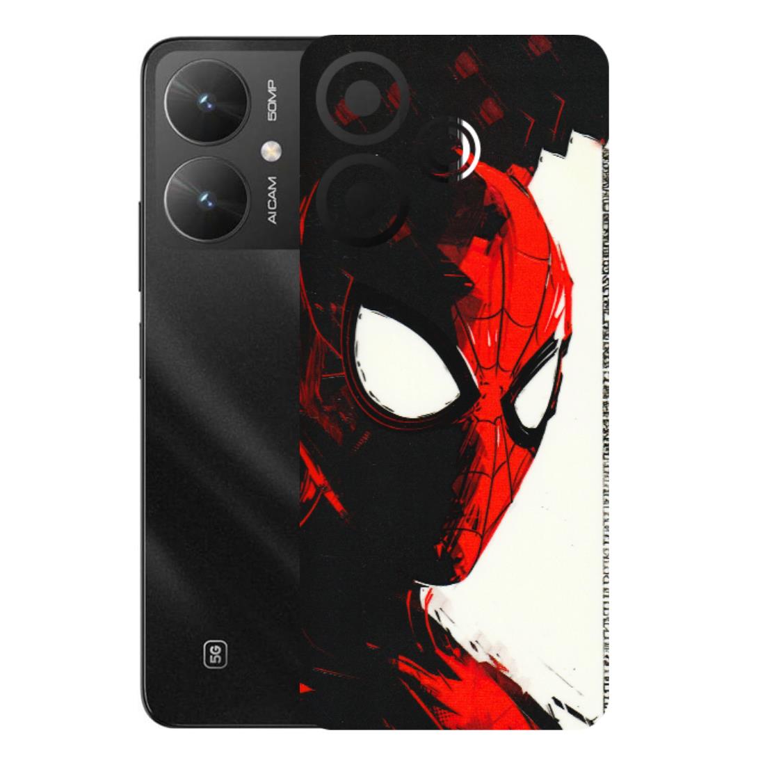 POCO Phone Skins (All Models) - Spiderman Killer Face - 3D Embossed Finish (L-17) Poco M6