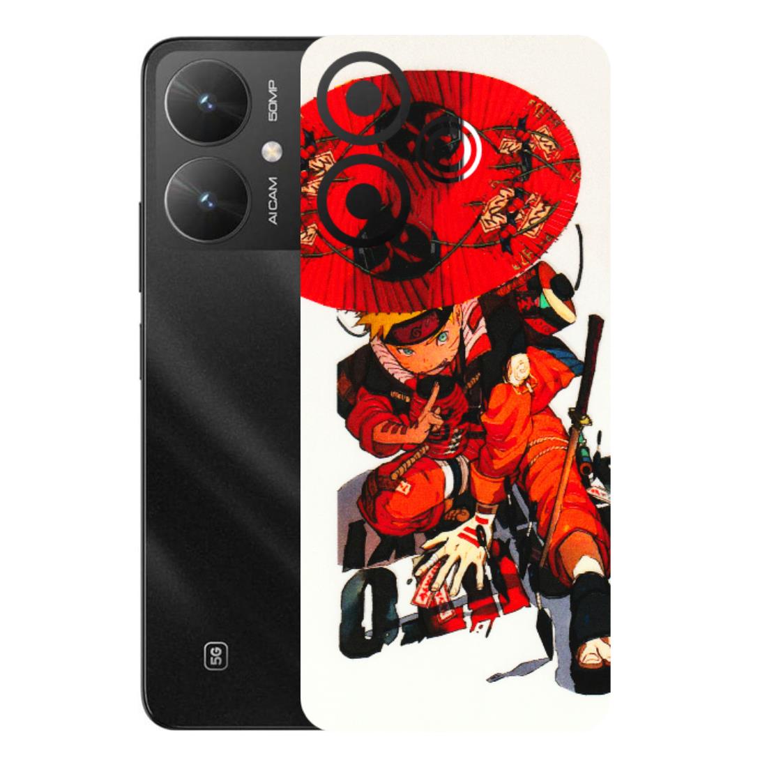 POCO Phone Skins (All Models) - Naruto - 3D Embossed Finish (L-208) Poco M6