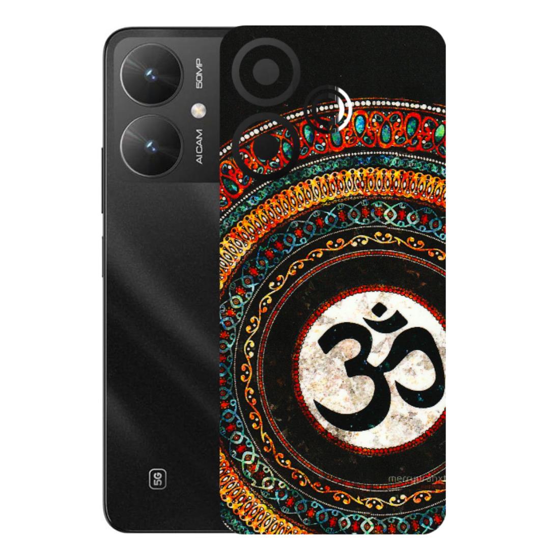POCO Phone Skins (All Models) - Aum Chant Abstract - 3D Embossed Finish (L-42) Poco M6