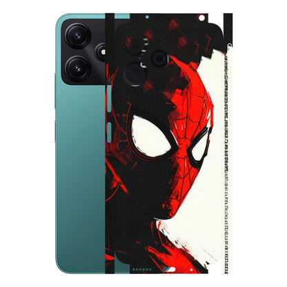 POCO Phone Skins (All Models) - Spiderman Killer Face - 3D Embossed Finish (L-17) Poco M6 PRO 5G
