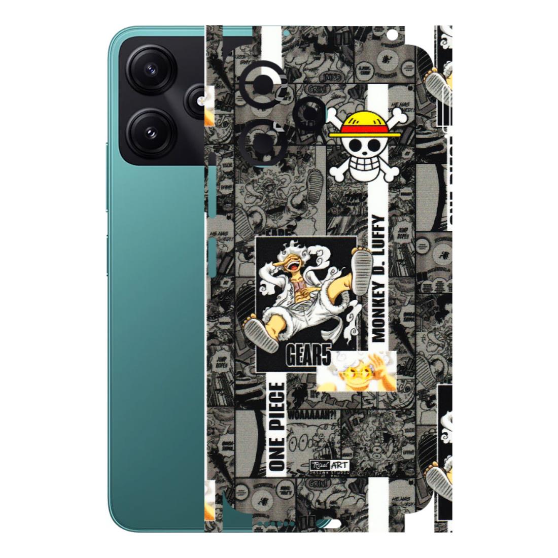 POCO Phone Skins (All Models) - Cuffy Anime MonkeyCamic - 3D Embossed Finish (L-242) Poco M6 PRO 5G