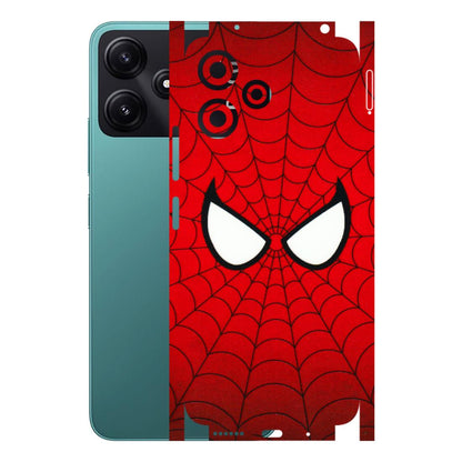 POCO Phone Skins (All Models) - Spidey Eyes - 3D Embossed Finish (L-257) Poco M6 PRO 5G