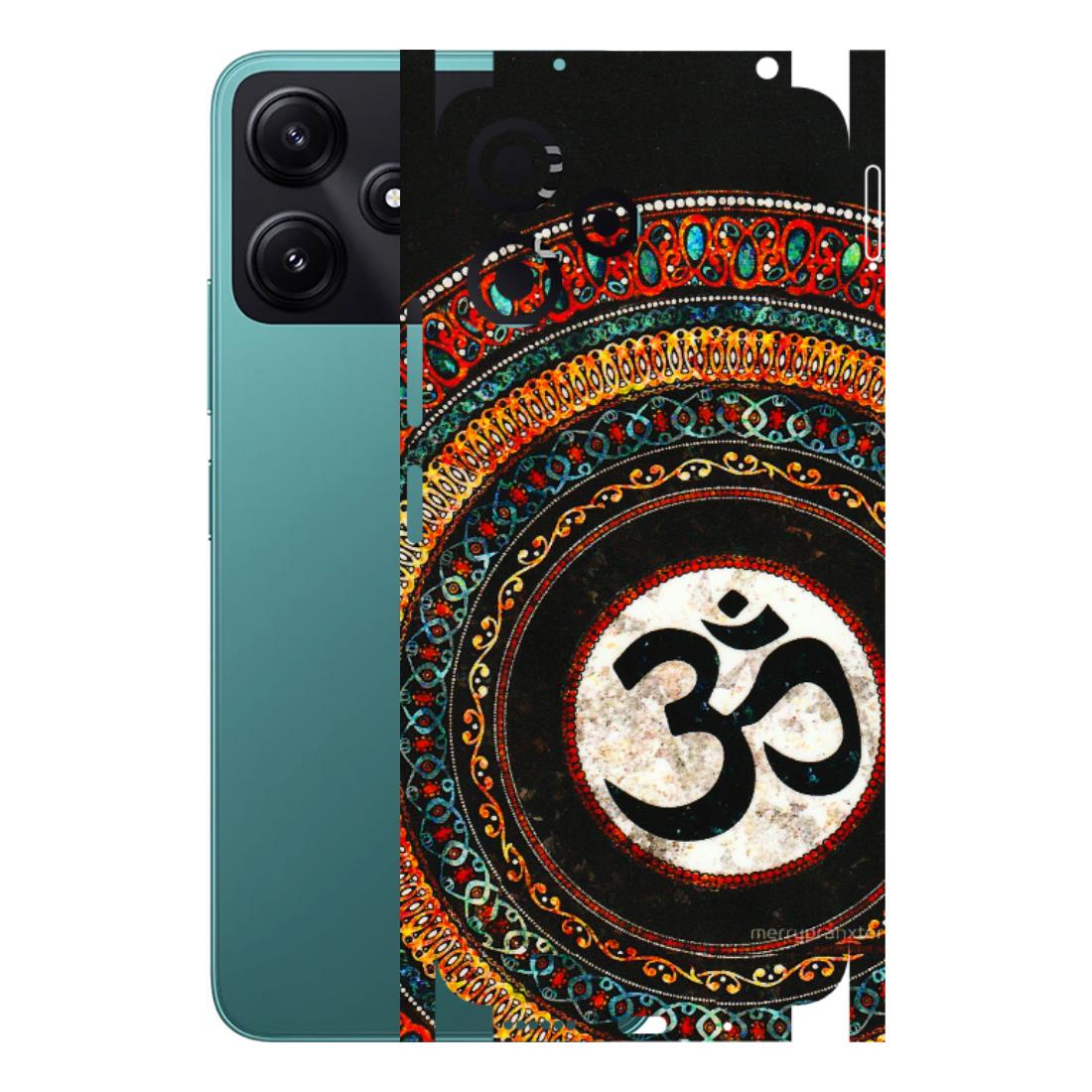 POCO Phone Skins (All Models) - Aum Chant Abstract - 3D Embossed Finish (L-42) Poco M6 PRO 5G