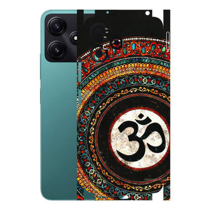 POCO Phone Skins (All Models) - Aum Chant Abstract - 3D Embossed Finish (L-42) Poco M6 PRO 5G