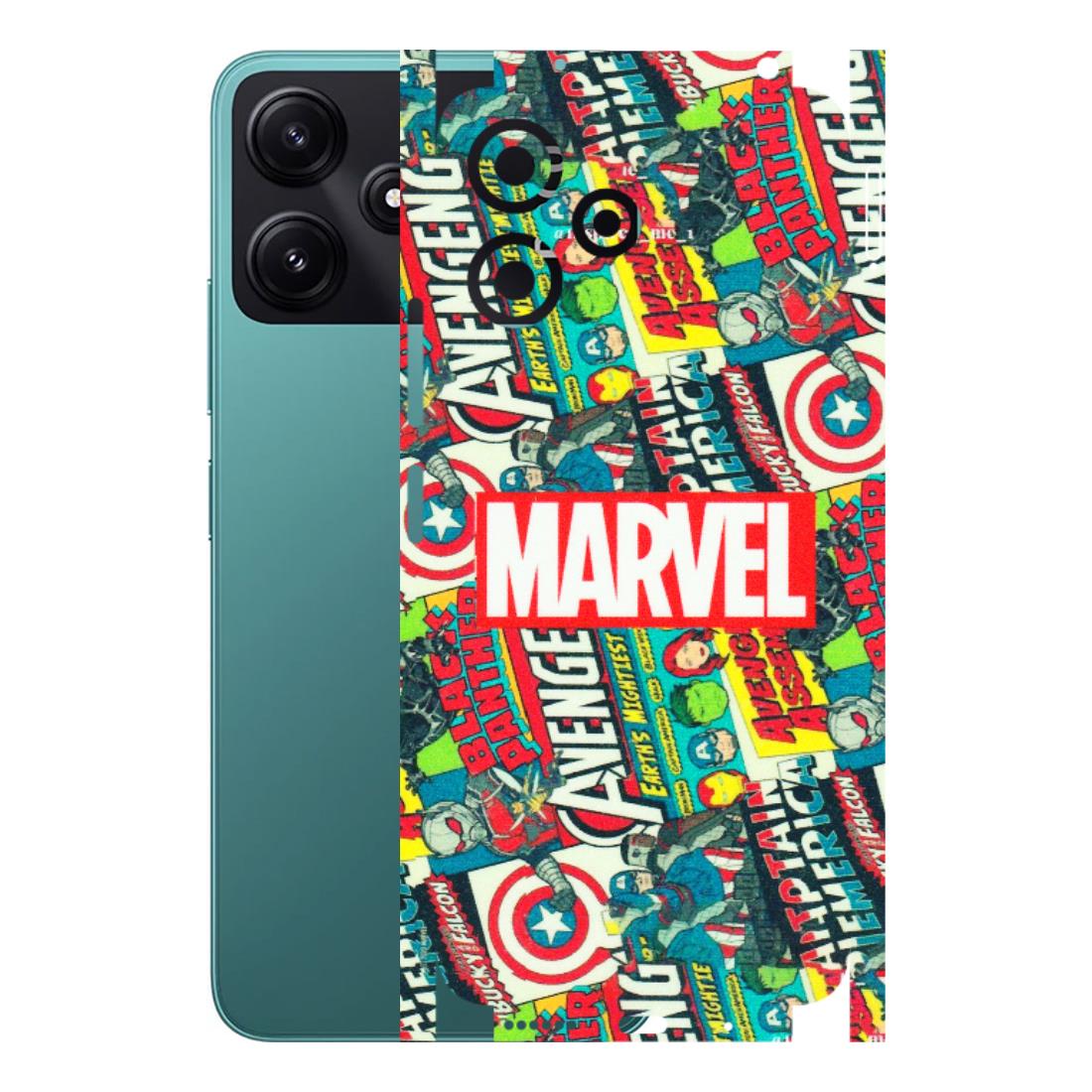 POCO Phone Skins (All Models) - Marvel Comic Lover - Matte Finish (M-30) Poco M6 PRO 5G
