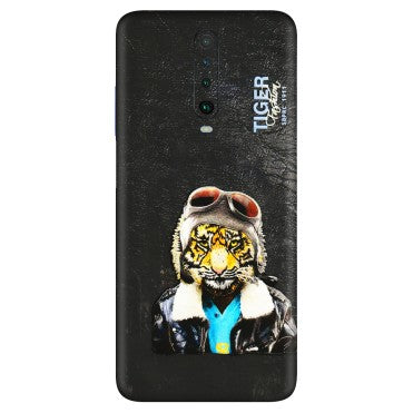POCO Phone Skins (All Models) - Rider Tiger - 3D Embossed Finish (L-113) Poco X2