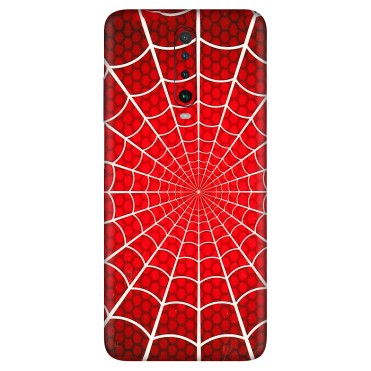 POCO Phone Skins (All Models) - Classic Spidey Web - 3D Embossed Finish (L-115) Poco X2