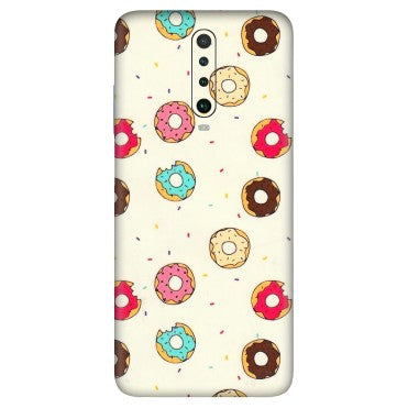 POCO Phone Skins (All Models) - Mini Donuts Doodle Art - 3D Embossed Finish (L-122) Poco X2