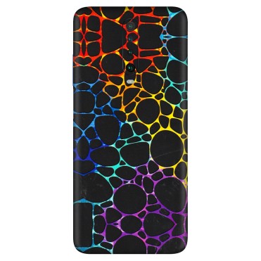 POCO Phone Skins (All Models) - Abstract Art MultiColour - 3D Embossed Finish (L-133) Poco X2