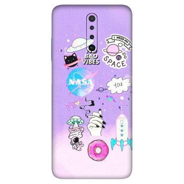 POCO Phone Skins (All Models) - I Need My Nasa   Skin - 3D Embossed Finish (L-149) Poco X2