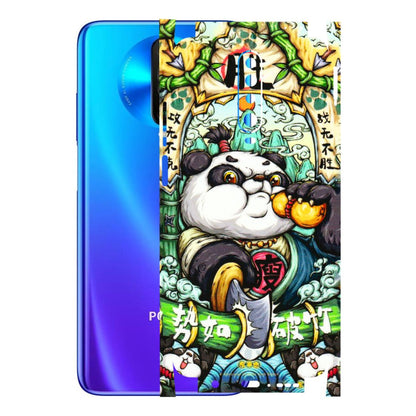 POCO Phone Skins (All Models) - Royal Rich Panda - 3D Embossed Finish (L-170) Poco X2