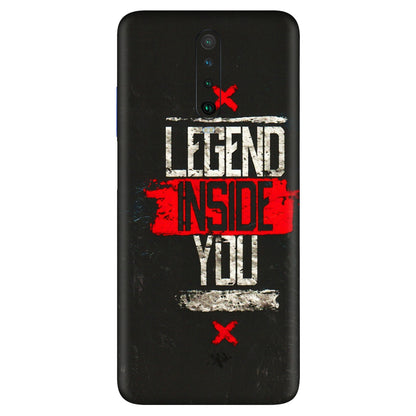 POCO Phone Skins (All Models) - Legend Inside You - 3D Embossed Finish (L-186) Poco X2