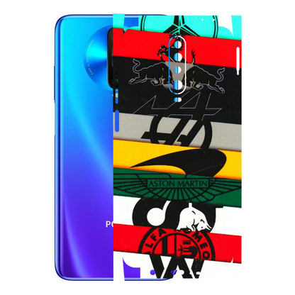POCO Phone Skins (All Models) - Multi Designer Brands - 3D Embossed Finish (L-187) Poco X2