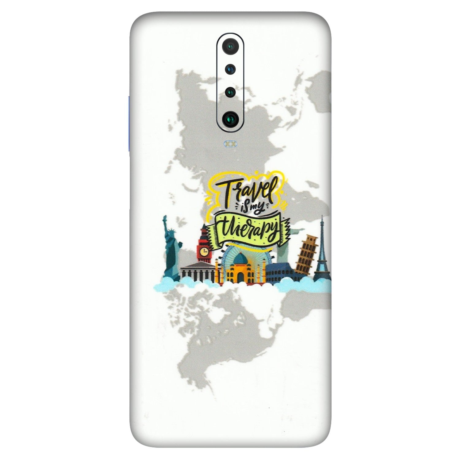 POCO Phone Skins (All Models) - Travel Therapy - 3D Embossed Finish (L-199) Poco X2