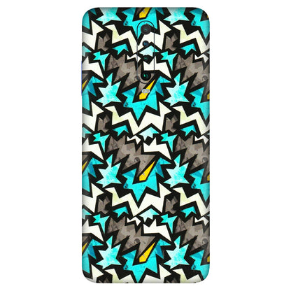 POCO Phone Skins (All Models) - Funky Zig Zag - 3D Embossed Finish (L-223) Poco X2