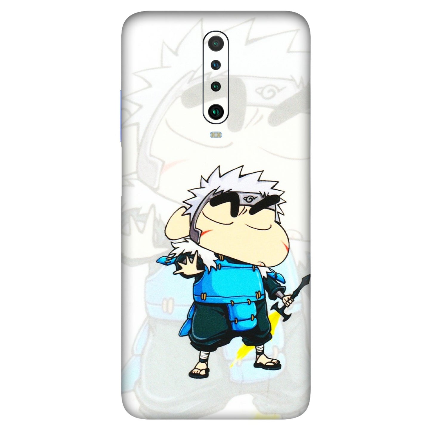POCO Phone Skins (All Models) - Angry Young Shinchan - 3D Embossed Finish (L-226) Poco X2