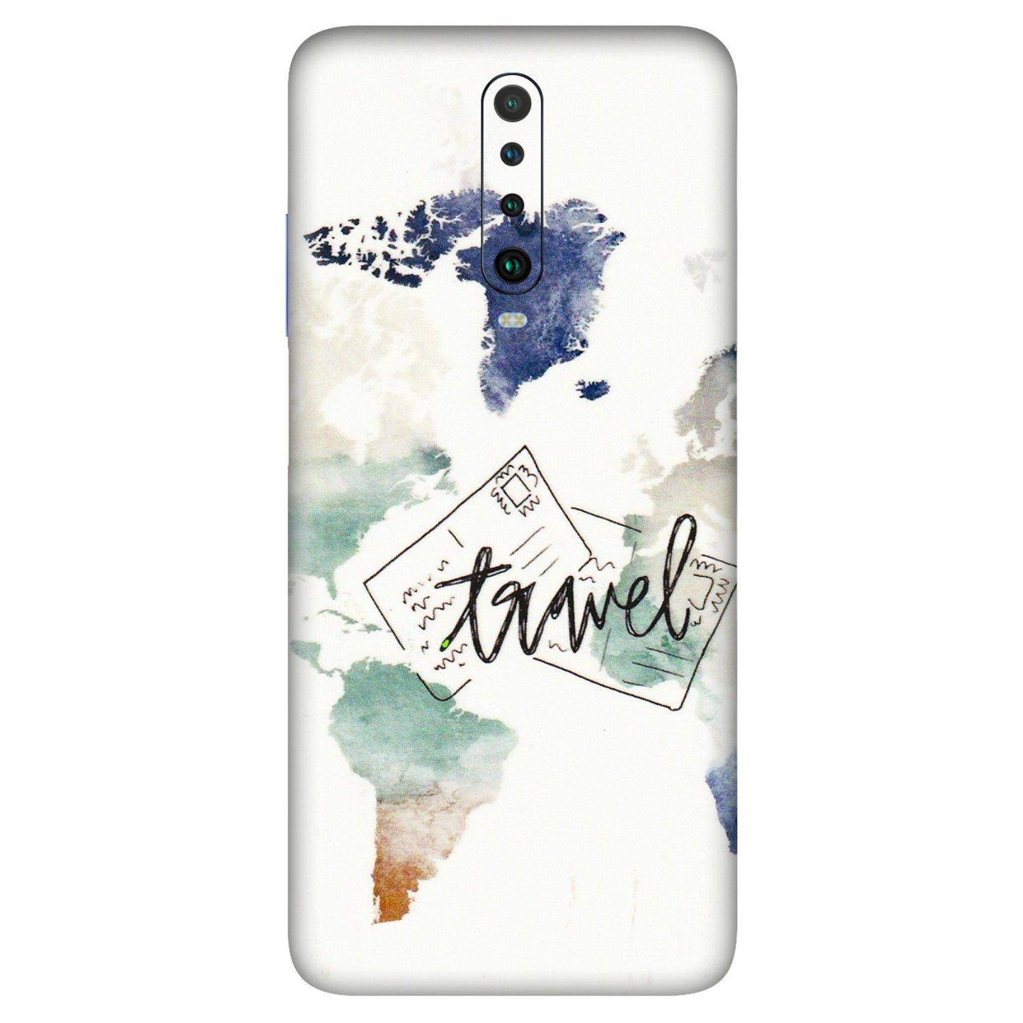 POCO Phone Skins (All Models) - Travel The World - 3D Embossed Finish (L-232) Poco X2