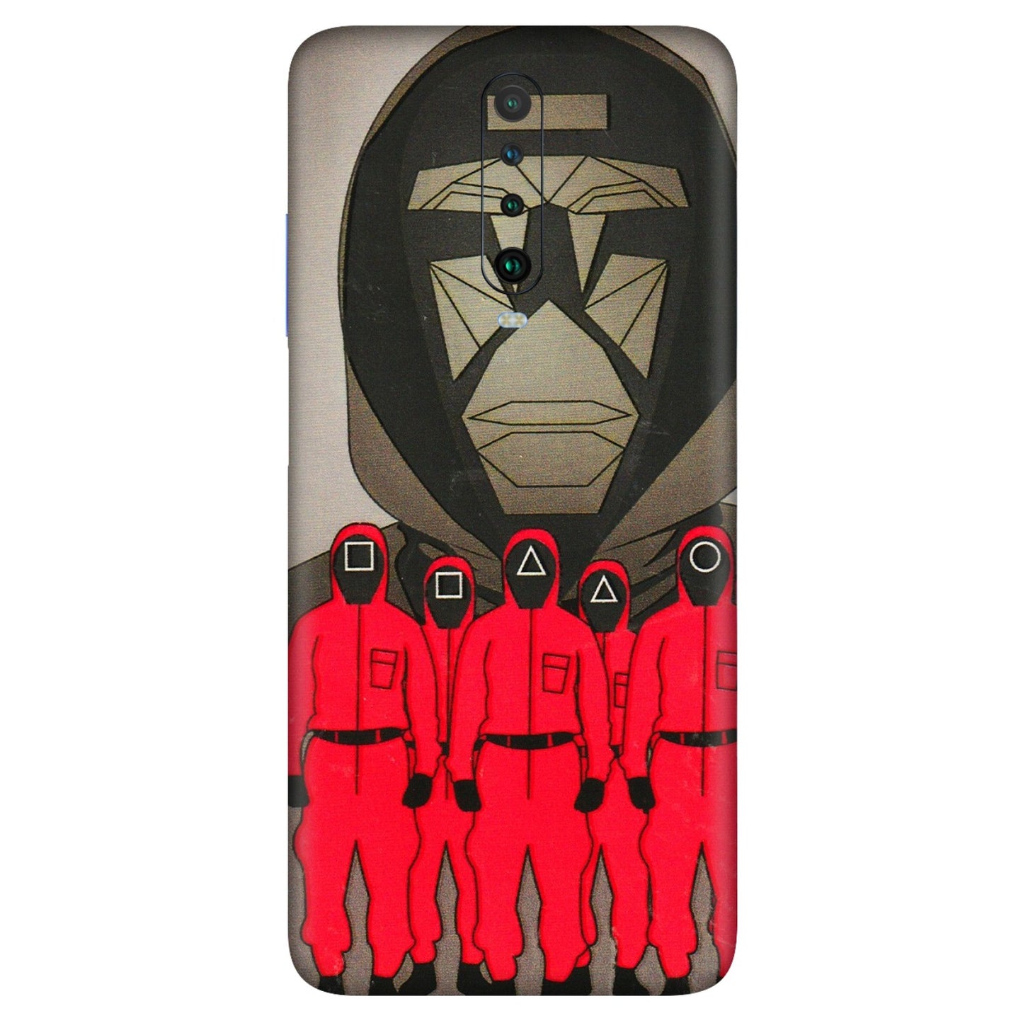 POCO Phone Skins (All Models) - Squid Game Hero - 3D Embossed Finish (L-245) Poco X2