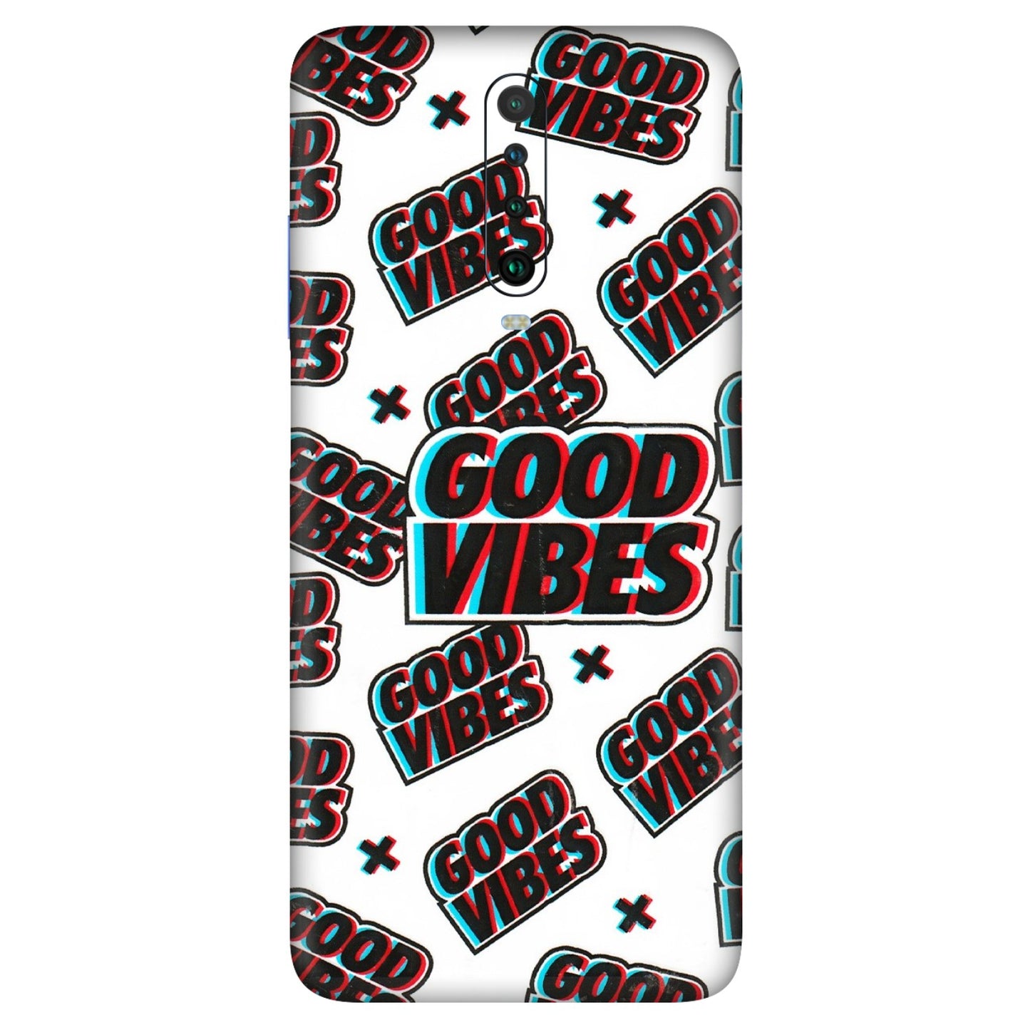 POCO Phone Skins (All Models) - Good Vibes - 3D Embossed Finish (L-282) Poco X2