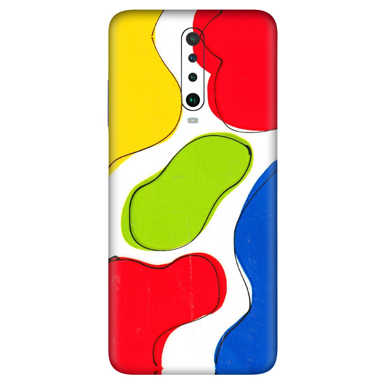 POCO Phone Skins (All Models) - RGB Colour Paint - 3D Embossed Finish (L-284) Poco X2