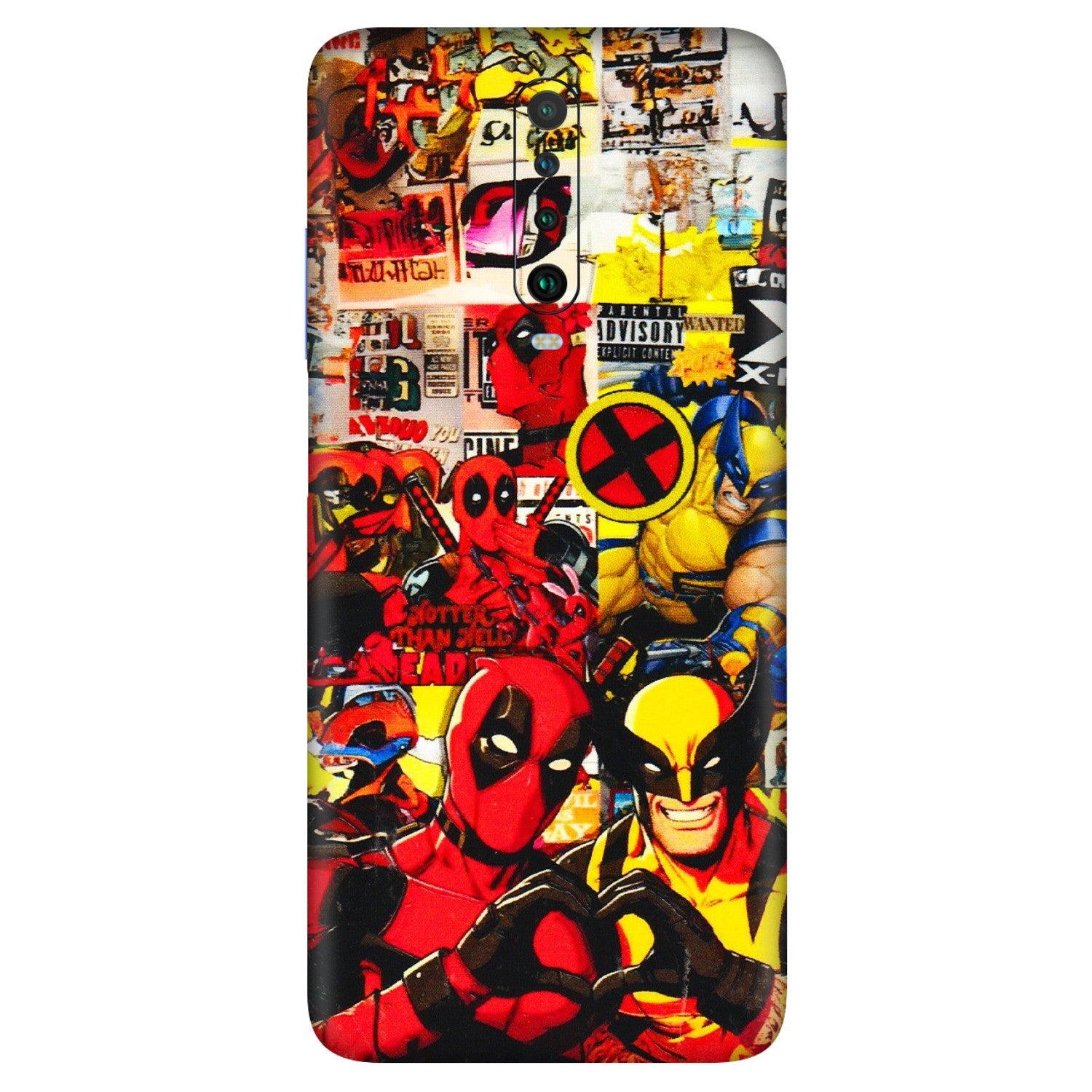 POCO Phone Skins (All Models) - Spidy Wolverine - 3D Embossed Finish (L-310) Poco X2