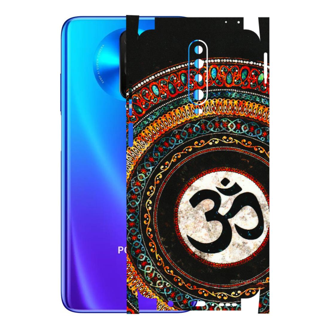 POCO Phone Skins (All Models) - Aum Chant Abstract - 3D Embossed Finish (L-42) Poco X2