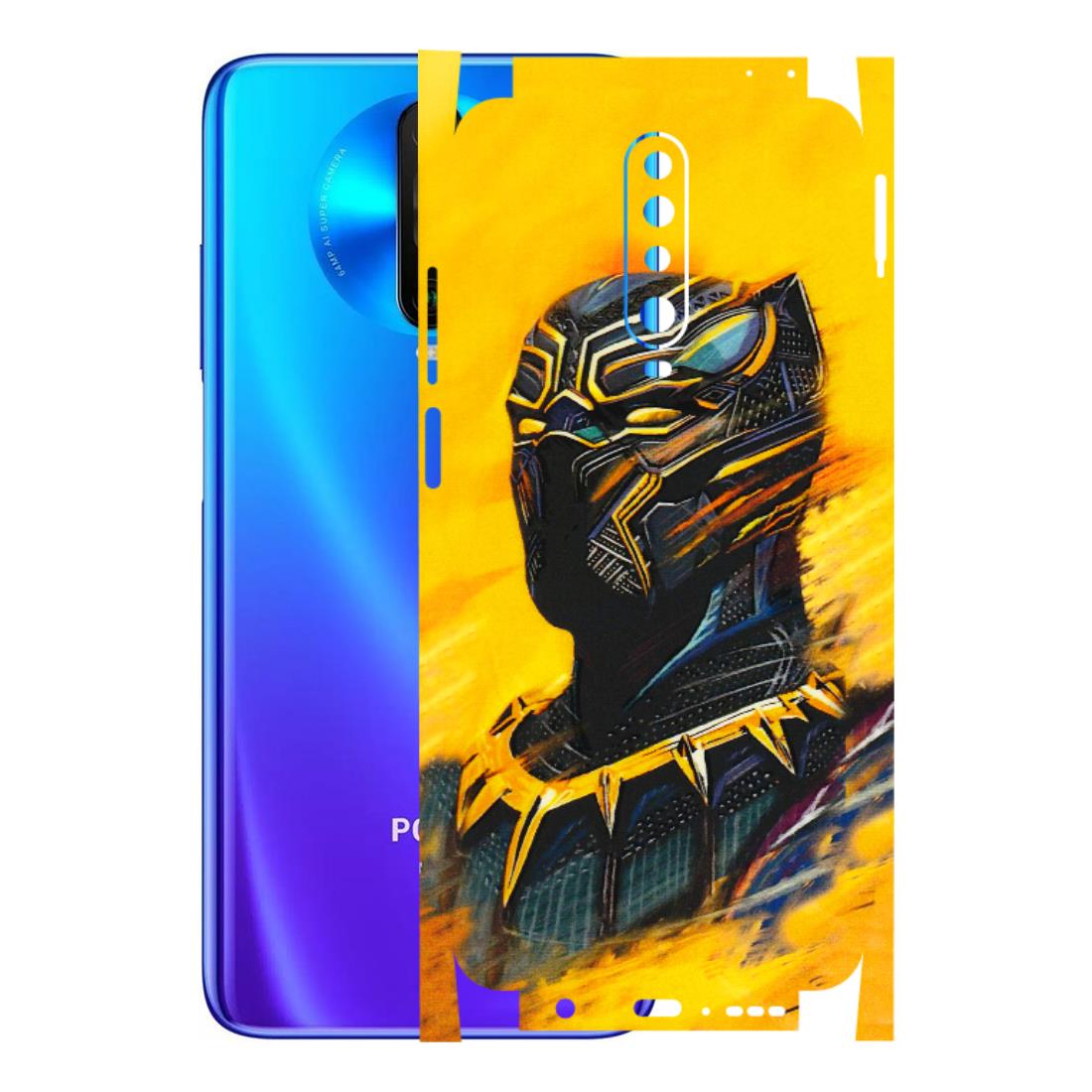 POCO Phone Skins (All Models) - Yellow Panther - 3D Embossed Finish (L-54) Poco X2