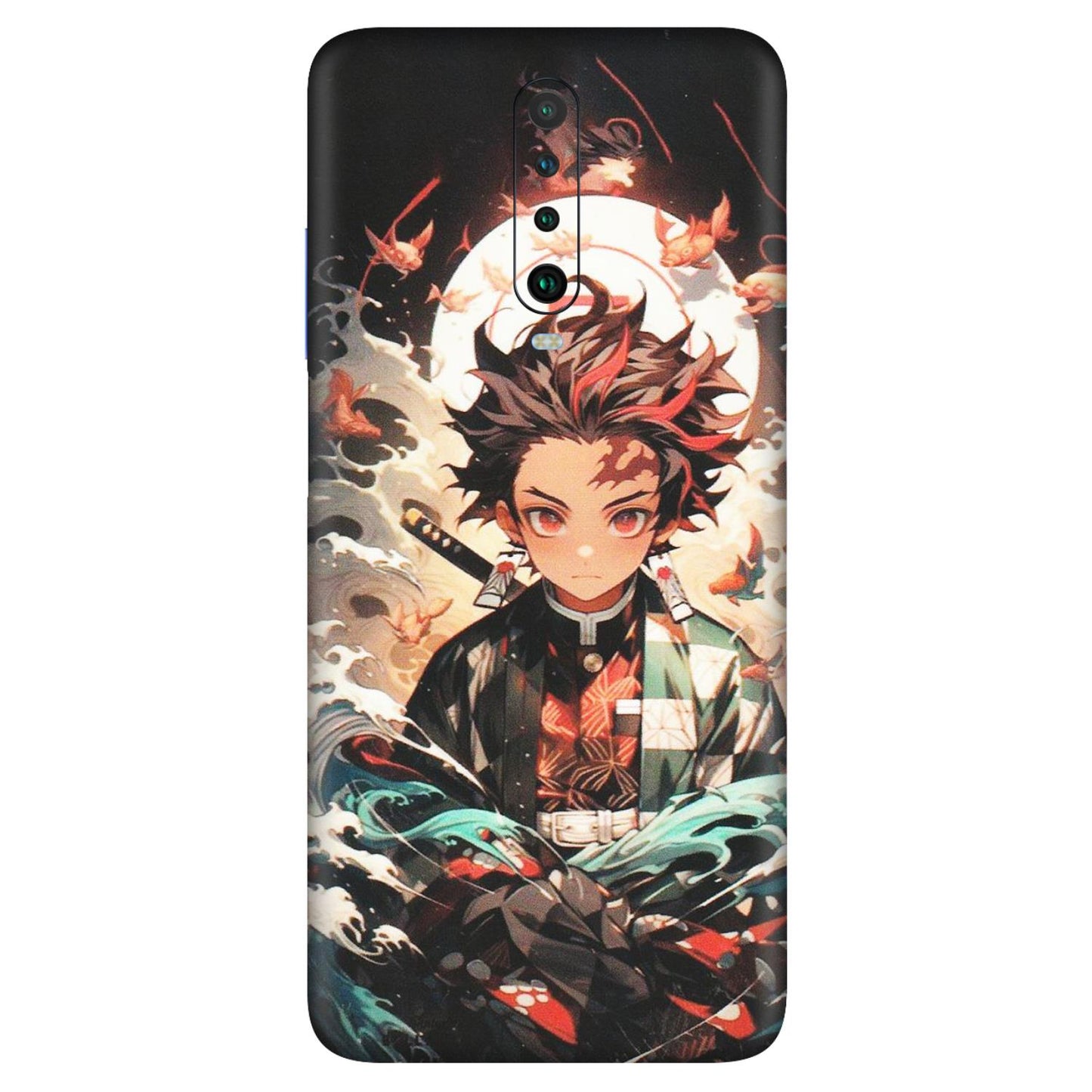 POCO Phone Skins (All Models) - Tanjiro Demon Slayer Anime - Matte Finish (M-158) Poco X2