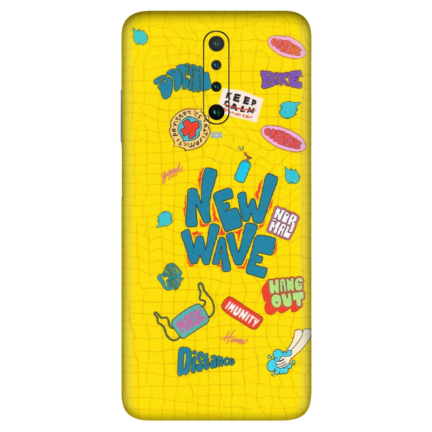 POCO Phone Skins (All Models) - New Wave Life - Matte Finish (M-17) Poco X2
