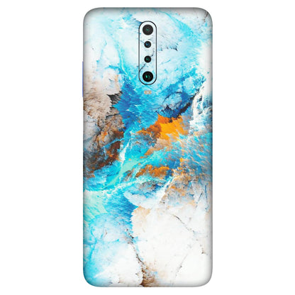 POCO Phone Skins (All Models) - Blue Waves Abstract - Matte Finish (M-19) Poco X2