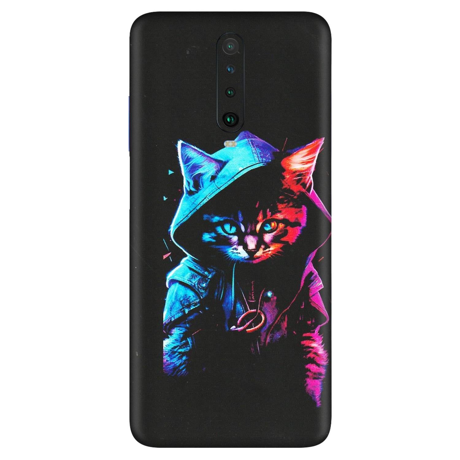 POCO Phone Skins (All Models) - Cyberpunk Cat - Matte Finish (M-45) Poco X2