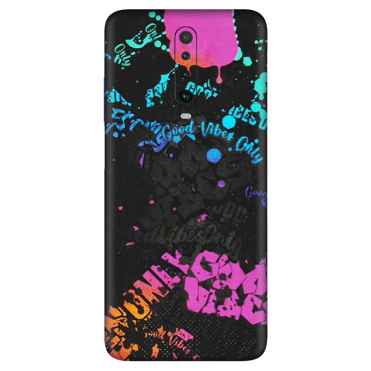 POCO Phone Skins (All Models) - Majestic Black Vibes - Matte Finish (M-62) Poco X2